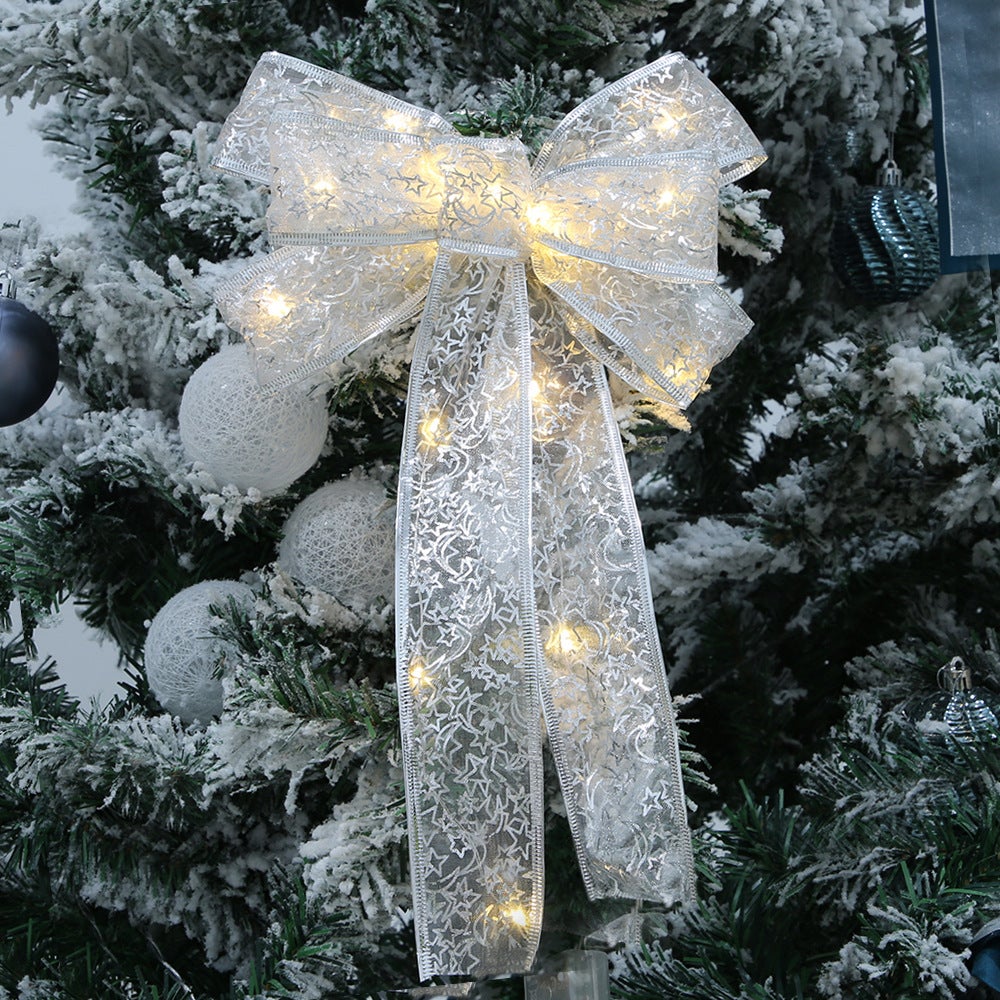 1 Ruban Sapin Noël Pailleté LED Guirlande Lumineuse pour