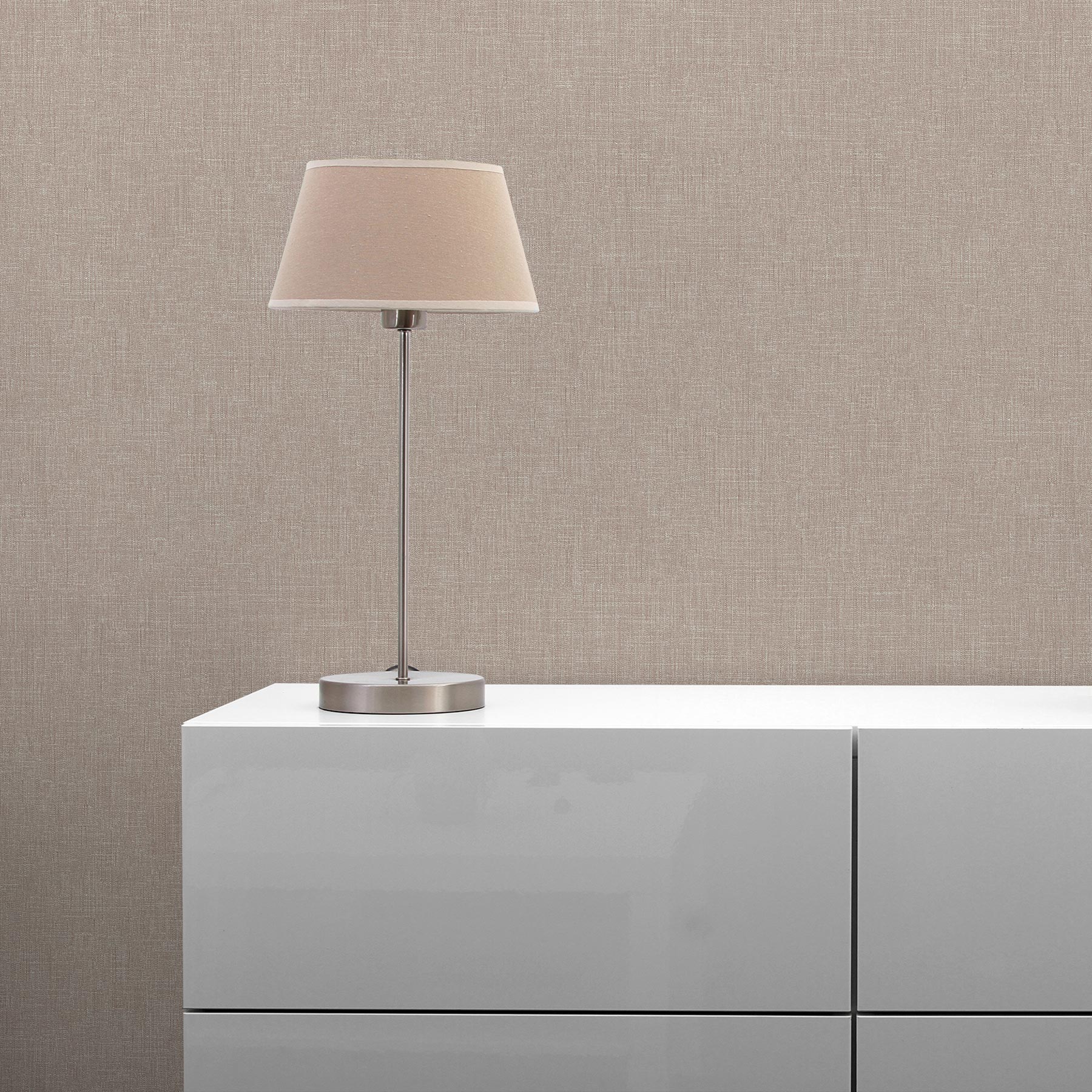 Papel pintado unicolor m1-no.2782 | papel pintado tejido-no tejido | beige | papel pintado unicolor