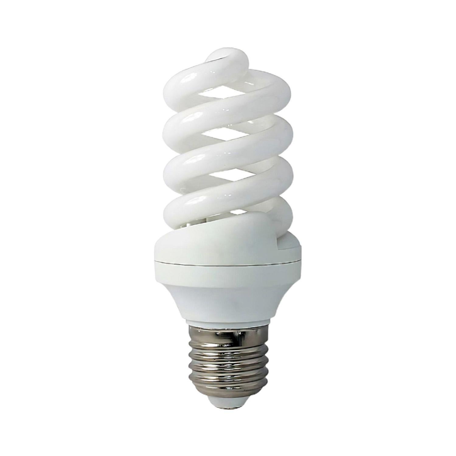 Ampoule CFL Basse Consommation Mini Spirale E27 9W 495lm 2700K