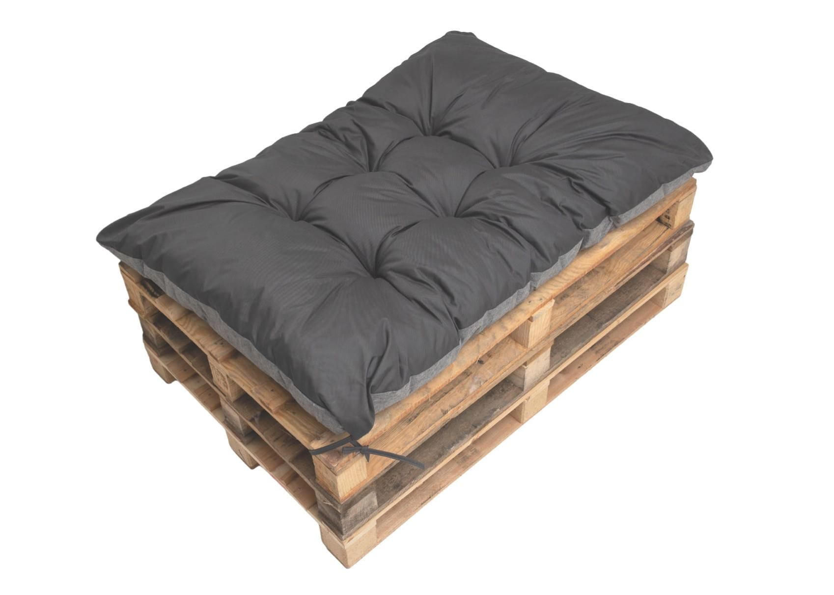 Bielik Cuscini per Pallet 120x80 Set per Divano Pallet, Impermeabili Cuscino Pallet Prodotto nell'UE, Cuscini da Giardino 3 parti Set (Grigio + Rose Bielik Cuscini per Pallet 120x80 Set per Divano Pallet, Impermeabili Cuscino Pallet Prodotto nell'UE, Cuscini da Giardino 3 parti Set (Grigio + Rose