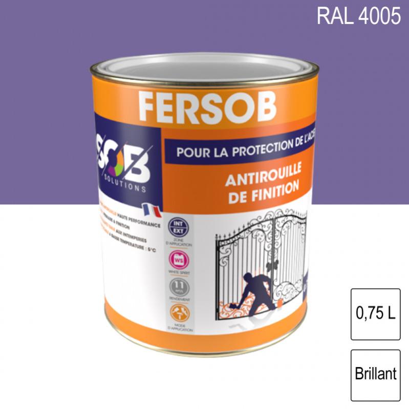 Peinture Voiture 2K RAL 4005 Bleu Violet Brillant - Lot De 5 Litres Acrylique Lackpoint - Neuf