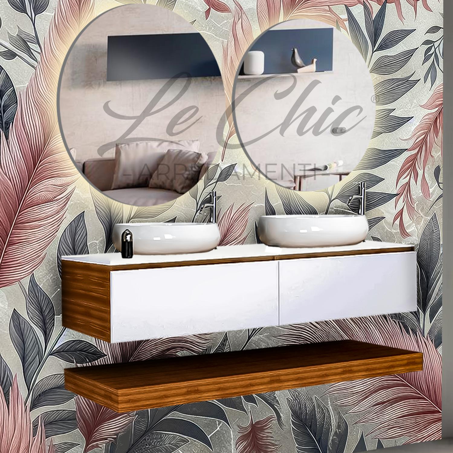 mobile bagno doppio lavabo 120
