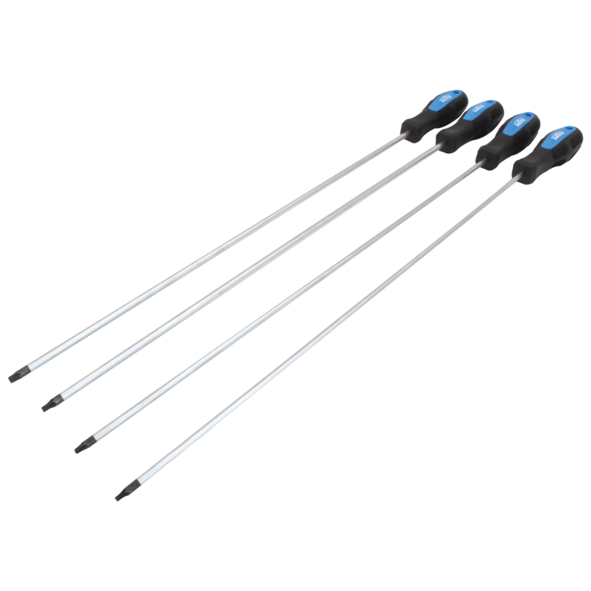 Tournevis Torx Extra Long 400 Mm - Embout Magnétique T10 à T30 - Poignée Ergonomique - 6