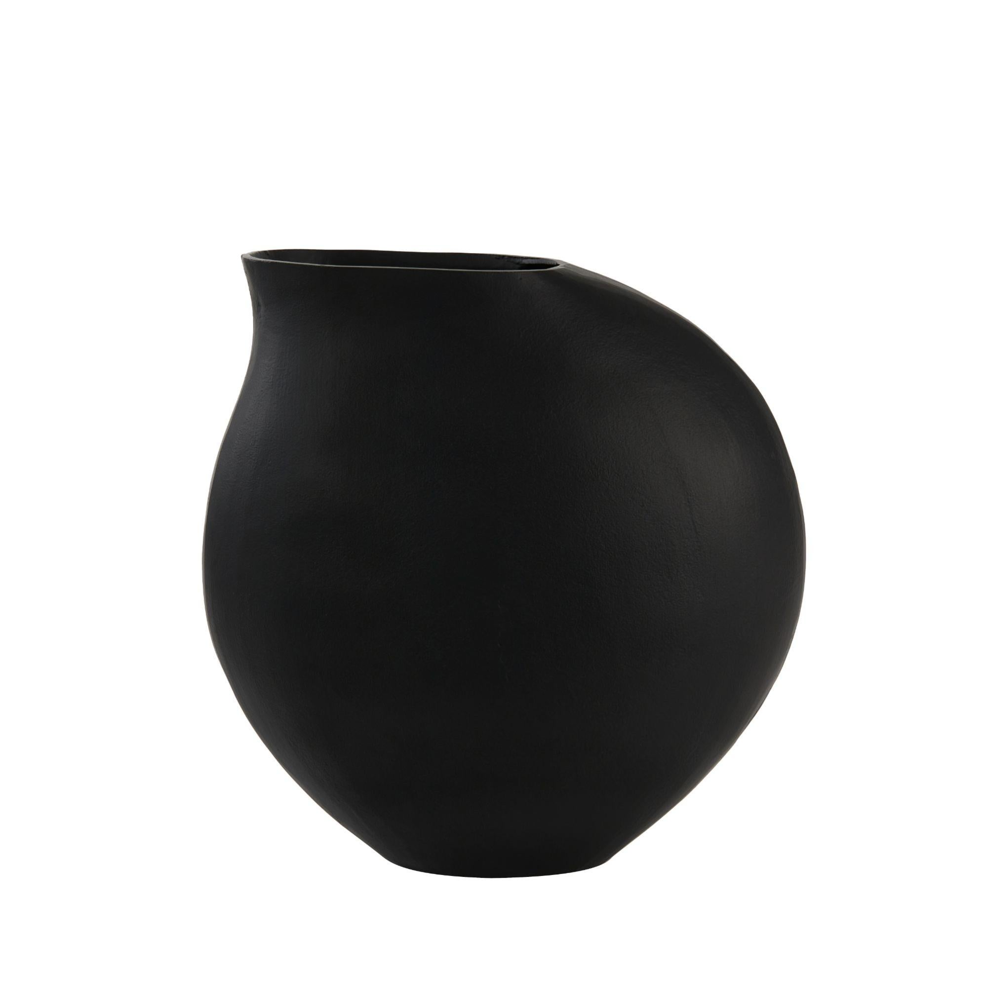Light & Living Vase Marusi Noir 51x20,5x52cm Leroy Merlin
