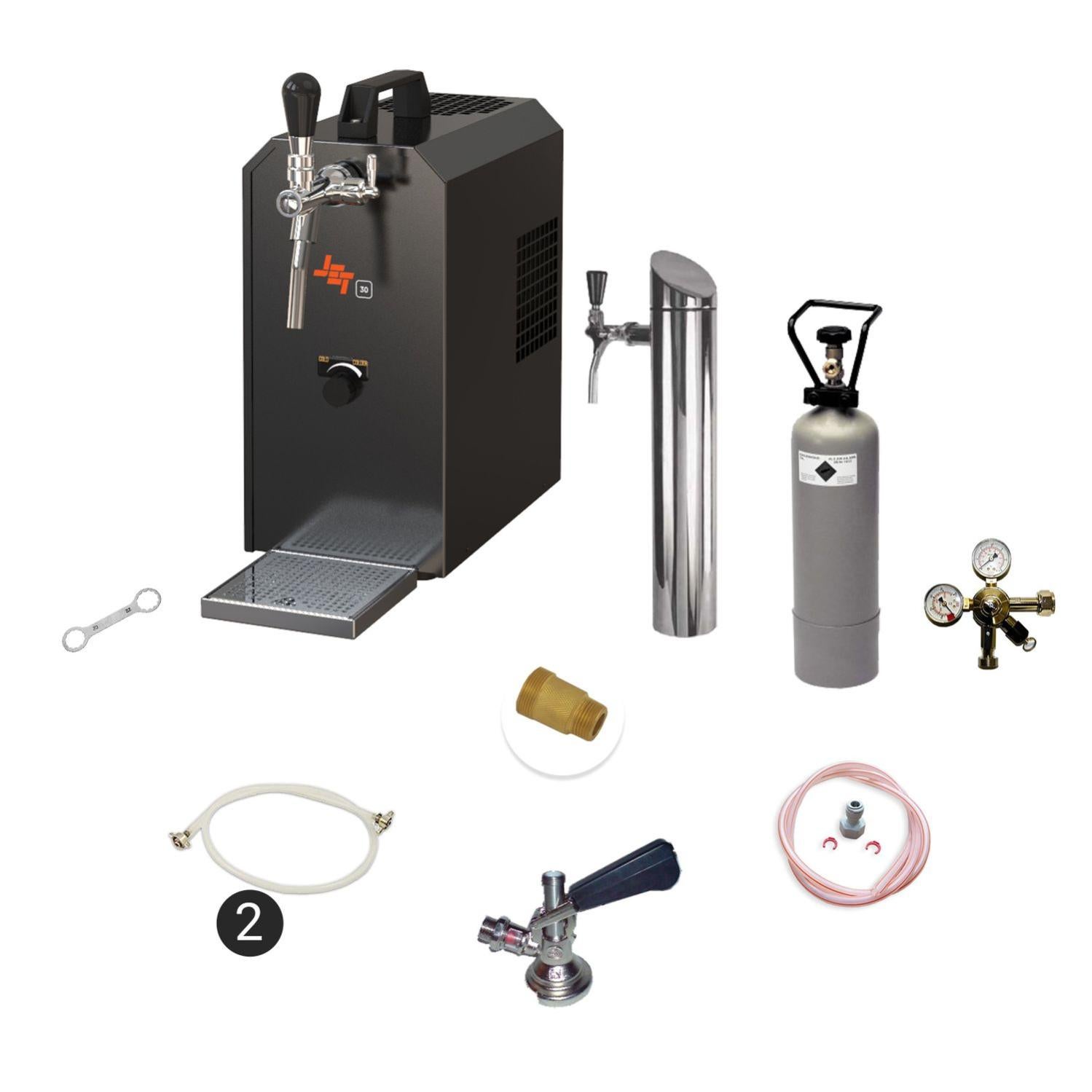Ensemble complet Tireuse a biere JET 30 machine a biere, sous le