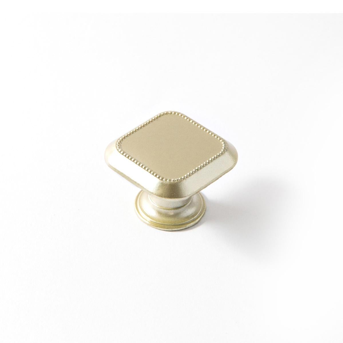 Knober Pomo Para Muebles Vintage De Cerámica, Color Blanco, Porcelana