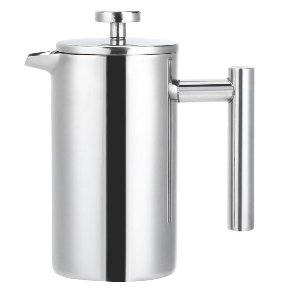 Cafetière - Acier inoxydable à double paroi - Cafetière - Presse à café