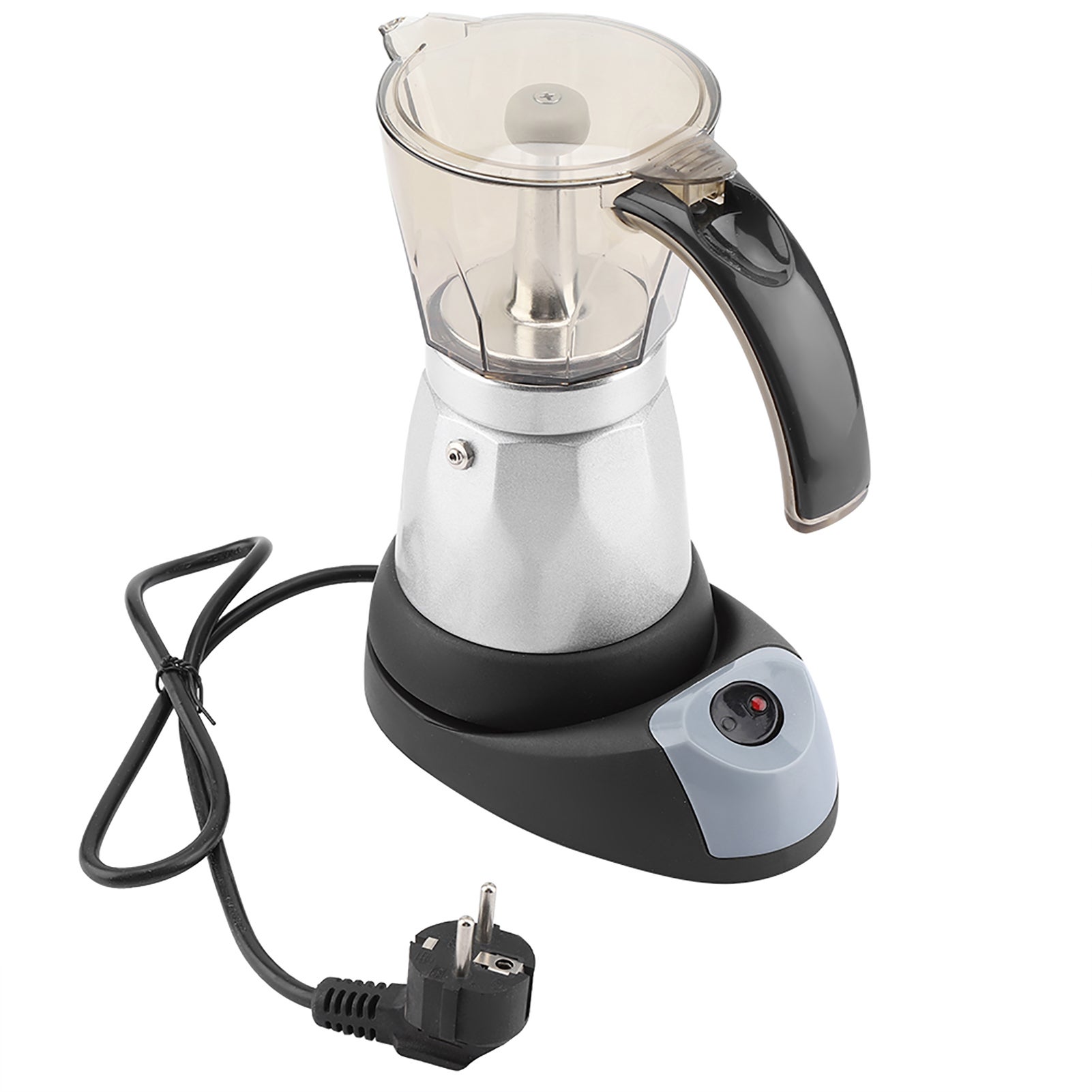 Moka elettrica resistente, caffettiera elettrica di grande capacità, caffè  300 ml, caffé