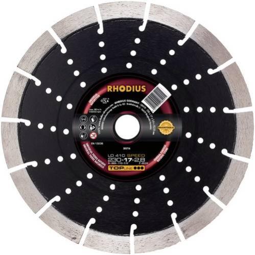Disque Diamant à Tronçonner PROMAT Action 180mm - Alésage 22.23mm - Neuf Pour Béton