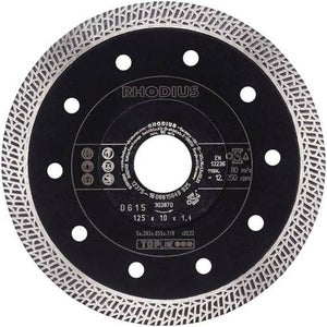 Disque diamant à tronçonner usage intensif - Ø 115 mm - Carrelage - SCID