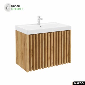 Mobile bagno prezzo basso, mobile con lavabo integrato, Havasu 23 Bis