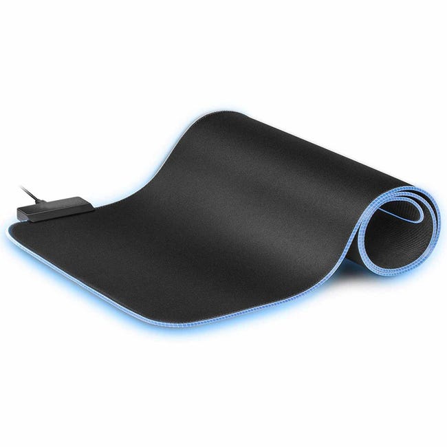 TAPPETINO RGB PER MOUSE XXL PAD MOUSEPAD GAMING EXTRA LARGE TAPPETO 800 X  300
