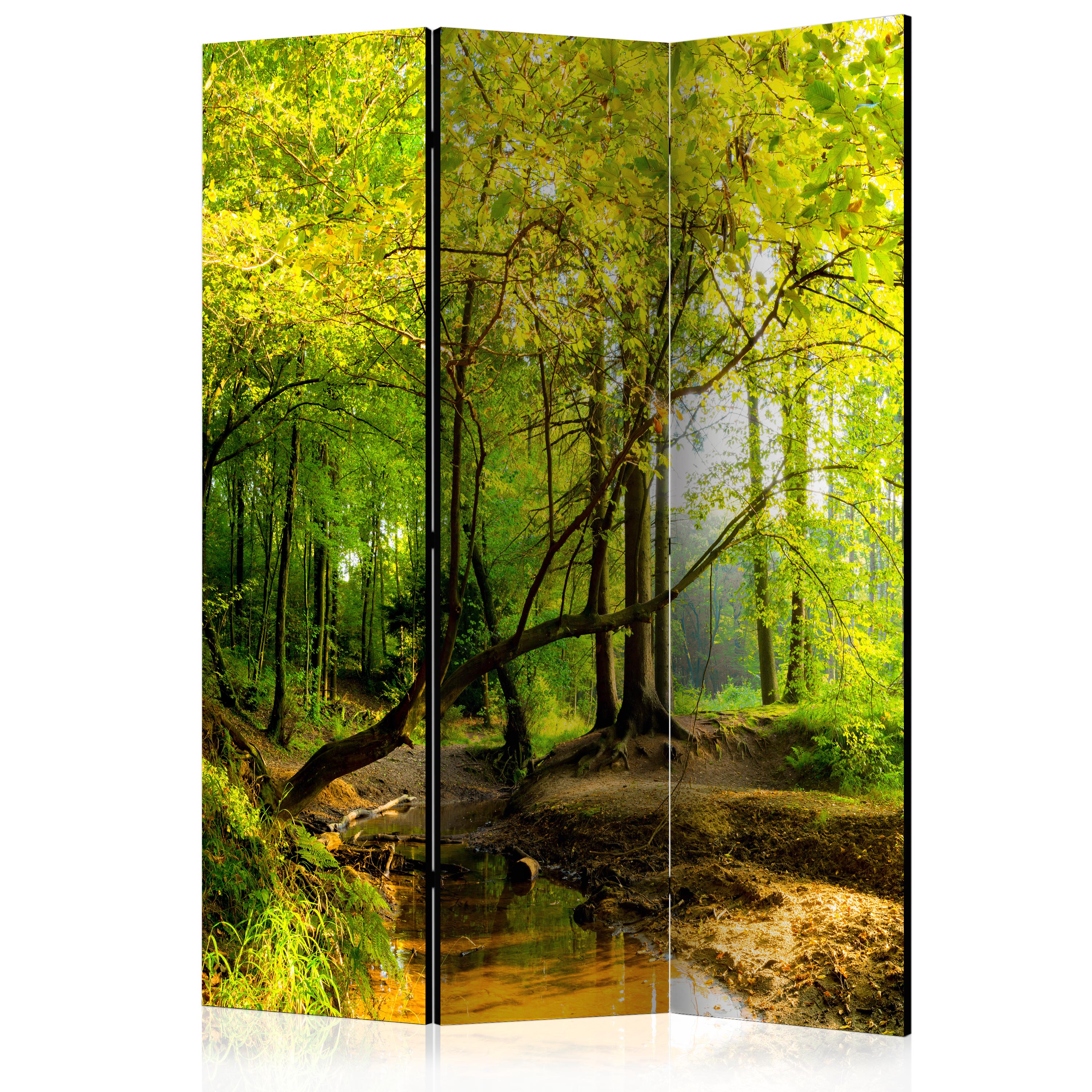 Paravent 3 volets Forest Clearing [Room Dividers] 135x172 Leroy