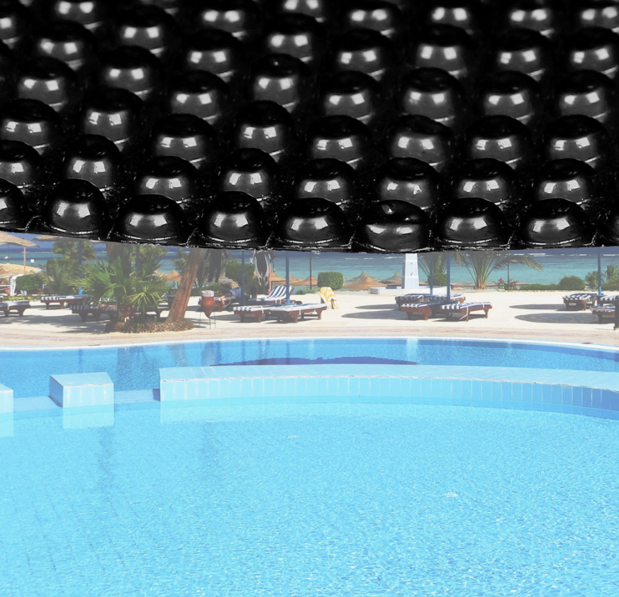 Bâche solaire pour piscine 732 x 366 cm 120 my poolabdeckung Chauffage Film Solaire pour piscine Bleu 