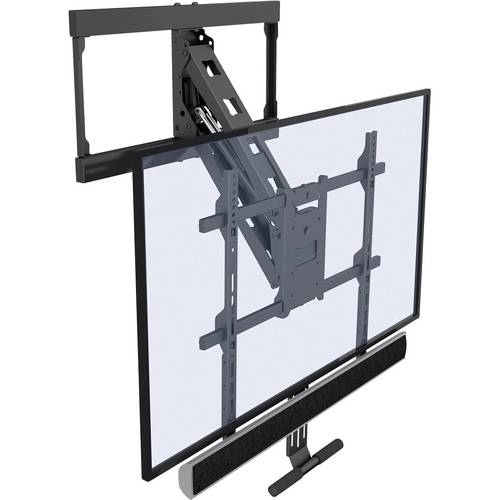 Support Mural TV Inclinable pour Téléviseurs de 26 à 55 Pouces Pouvant  Contenir jusqu'à 88 Lb, Support de Télévision Sans Angle avec Verrouillage  de Sécurité et VESA 400x400mm 