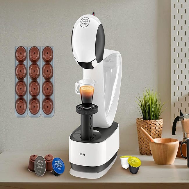 Relaxdays Porte-capsule Dolce Gusto, distributeur antidérapant