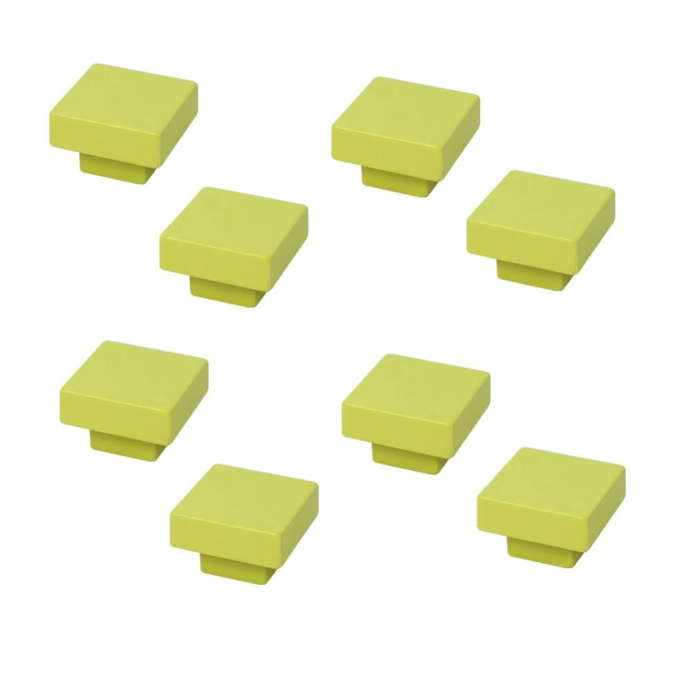 8 Un. Poignées De Meuble Pour Enfants Résine Plastique ABS Peint Violet