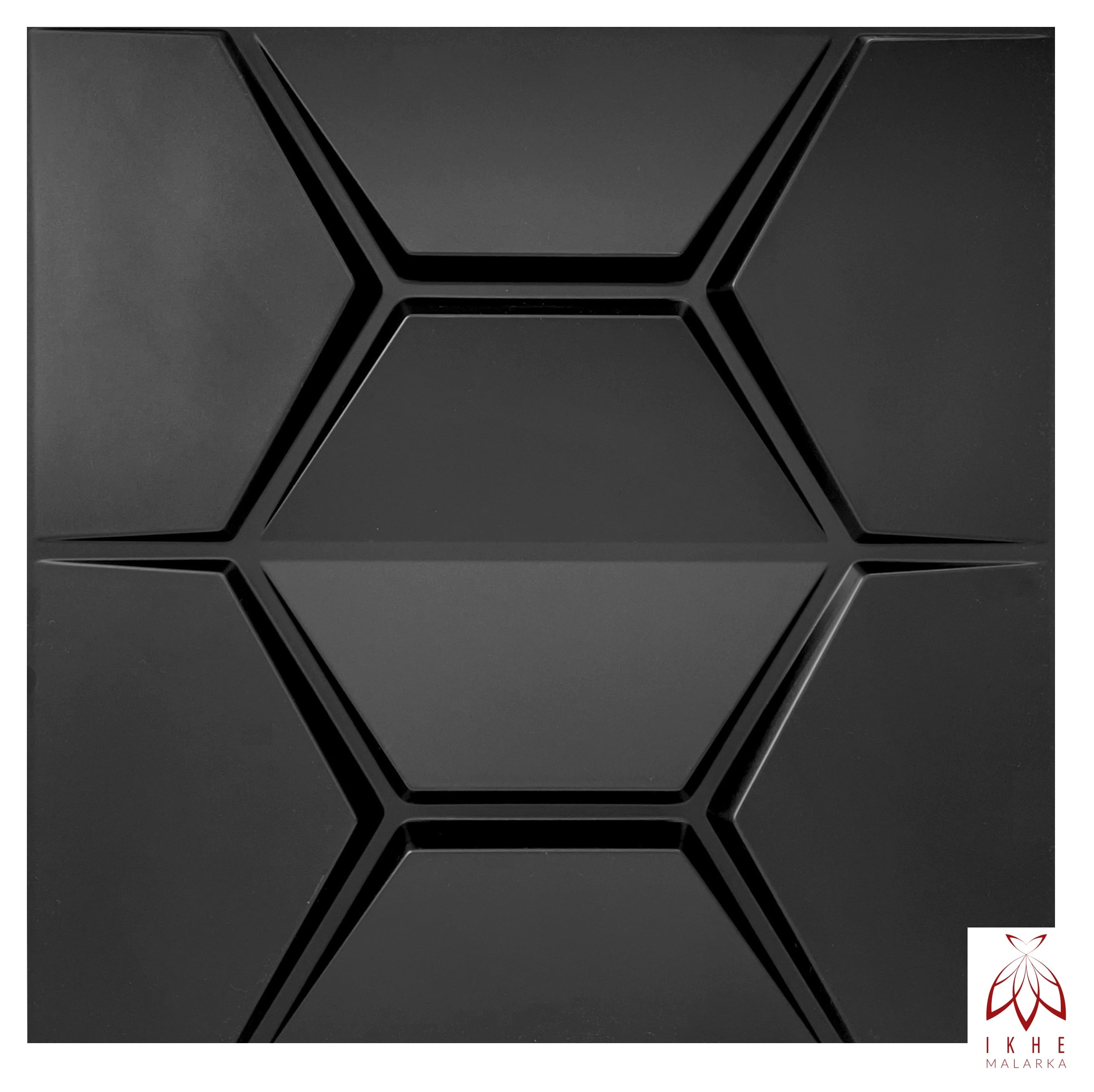 12PCS/3M² Panneaux 3D Panneaux en plastique PVC Panneaux muraux Salle de  jeu Mur Plafond 3D Look Zirkon Black