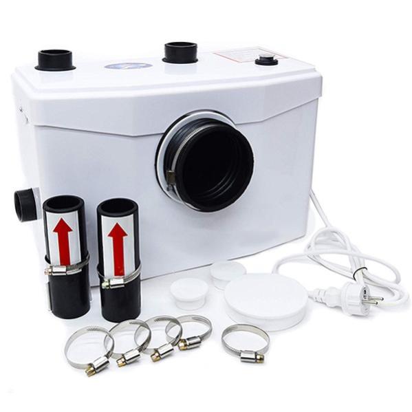 Maceratore Per WC 600W - Lame Acciaio Inox Per Lavabo E Bidet | Pompe Acque Reflue