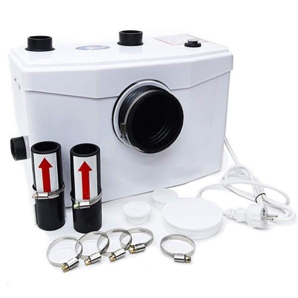 Maceratore Per WC 600W - Lame Acciaio Inox Per Lavabo E Bidet | Pompe Acque Reflue - Foto 1