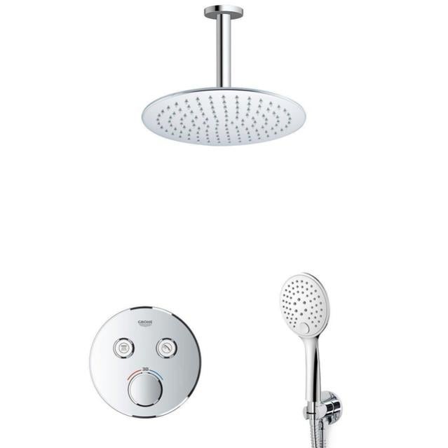 Grohe Grohtherm Ensemble de douche avec partie encastrable et partie de
