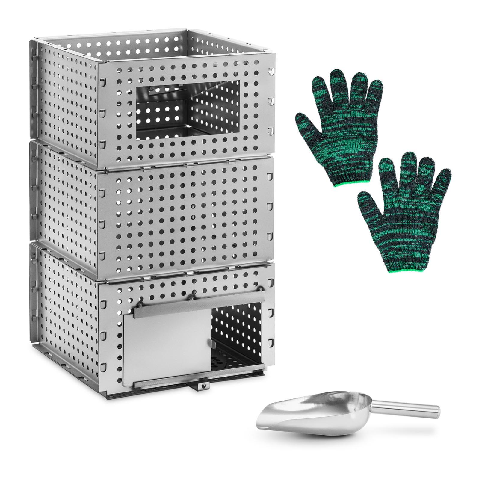 Kingson Panier à Granulés Pour Cheminée Et Poêle – Bac à Feu