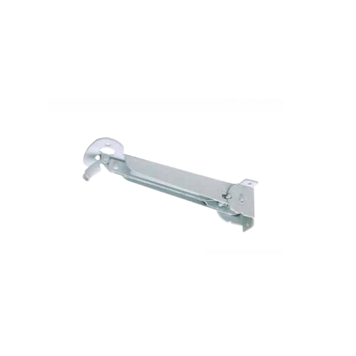 Soporte Para Estante De Alambre Home System - Base T Twin-cable De 42 Cm, Color Blanco