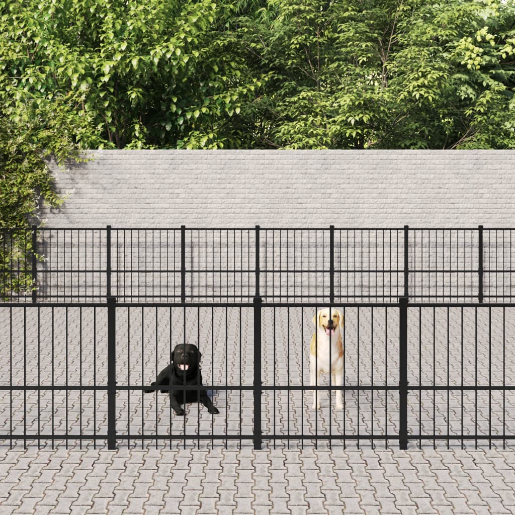 Enclos extérieur animaux 6m² - living