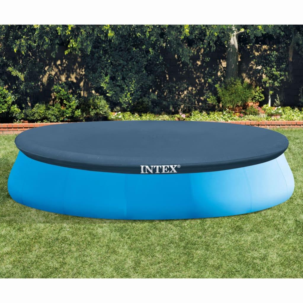 Copertura A Bolle Termica Intex Per Piscina - Diametro 4,57 M, In PVC 160 Micron, Con Borsa Di Ripiego, Modello 59954 - 2