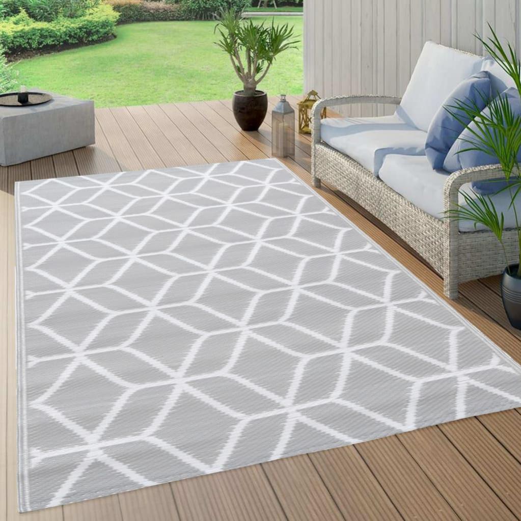 Tapis Gratte Pied Extérieur Leroy Merlin Tapis D'extérieur Gris 80x150 Cm Pp Vidaxl | Leroy Merlin