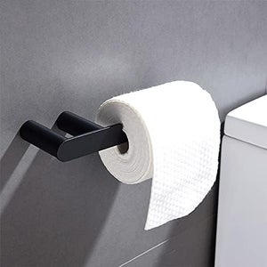 Menu Porte-rouleau de papier toilette noir mat - 7640539