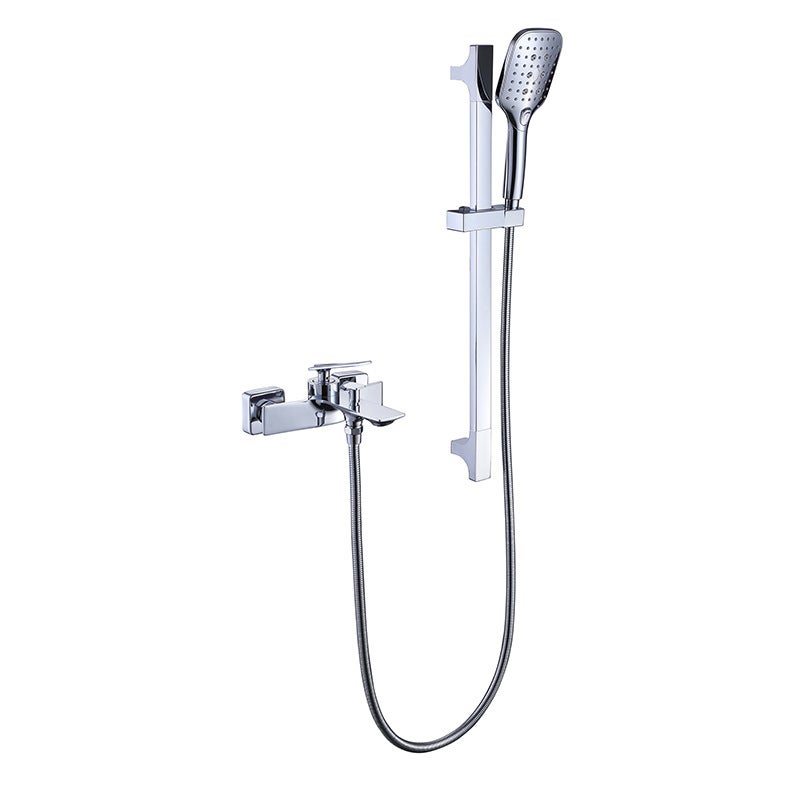 Robinet De Baignoire Avec Barre De Douche Réglable, Robinet De ...