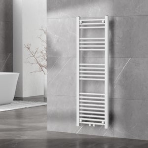 Radiateur sèche-serviettes eau chaude CODA 120 x 40 cm blanc – Le Monde du  Bain