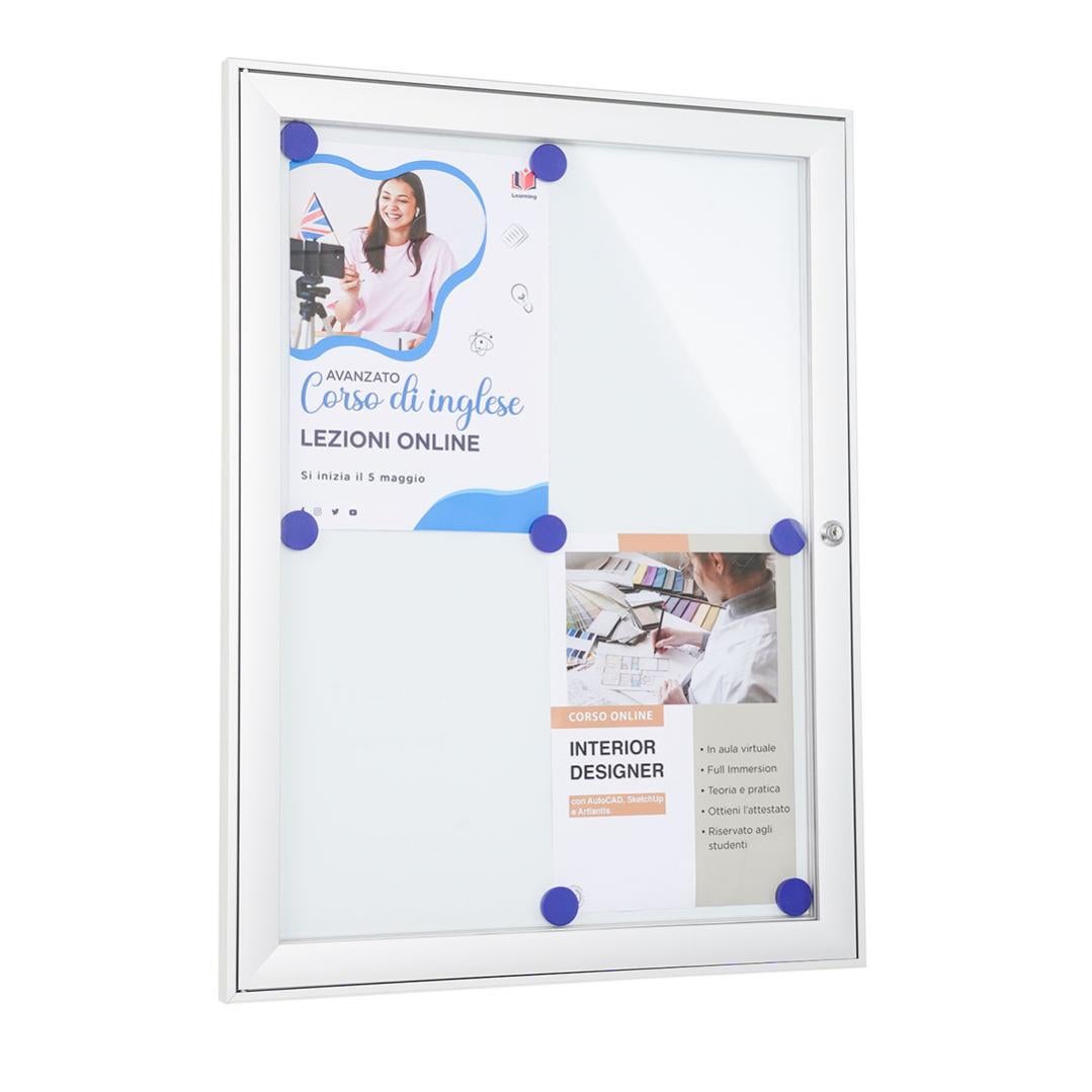 Bacheca Da Esterno Danieli A4 Con Serratura - Per Menu E Avvisi, Fondo Magnetico