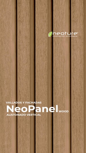 Lama madera sintética NeoTeck - Neoture, Madera Composite para Exterior
