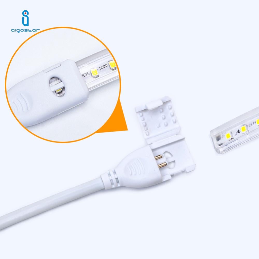 Striscia LED 220V Bianco Freddo 6500K – Bobina Da 50 Metri, LED 5050, Impermeabile, Per Interni Ed Esterni