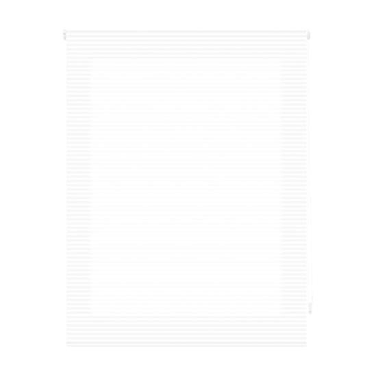 Blindecor Iris Tenda Avvolgibile Traslucida A Righe | Visone E Bianco | 120x180 Cm | Sicurezza Bambini - 2