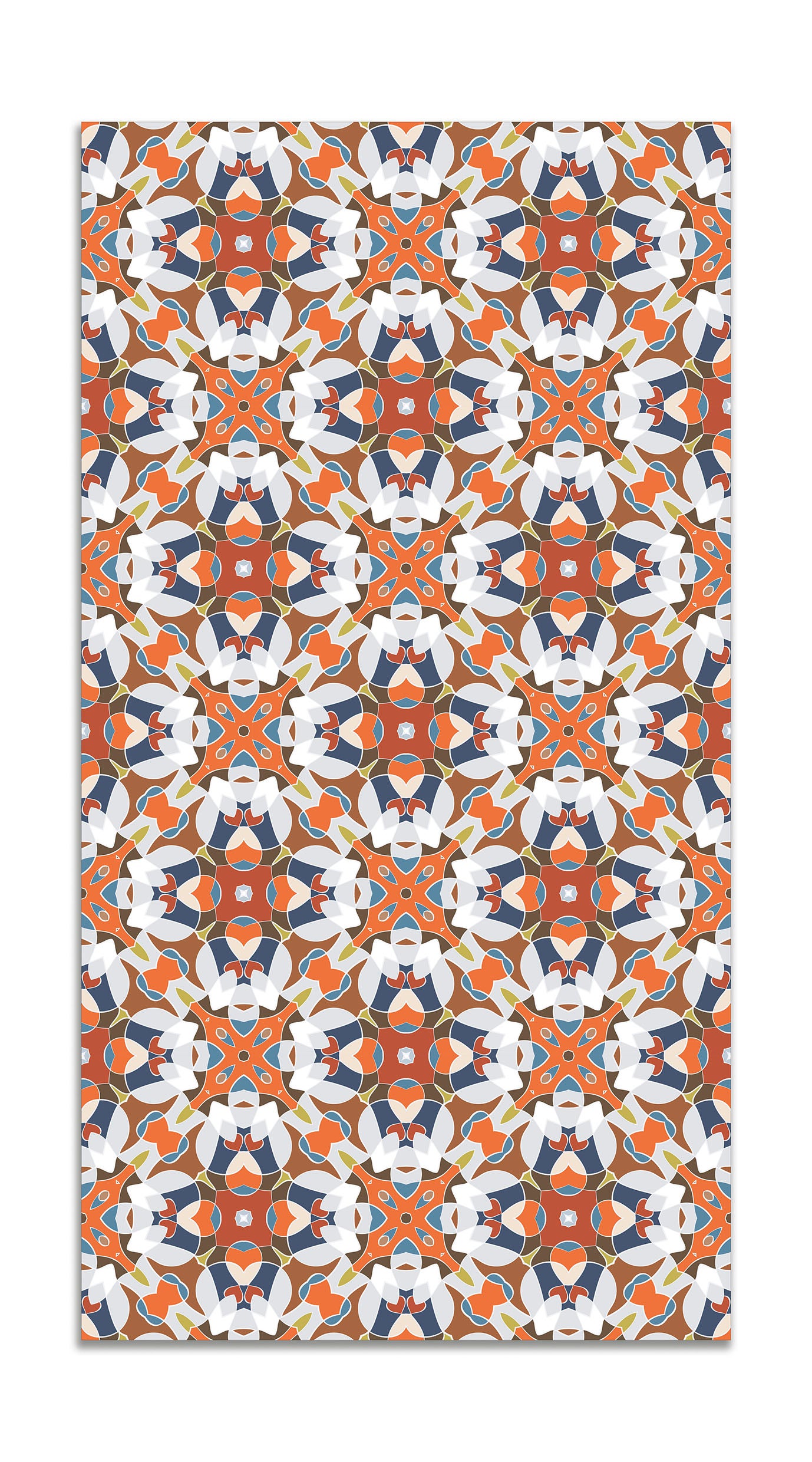 Panorama alfombra vinílica baldosa modelo oriental original 80x250 cm - alfombra cocina vinilo - alfombra salón antideslizante