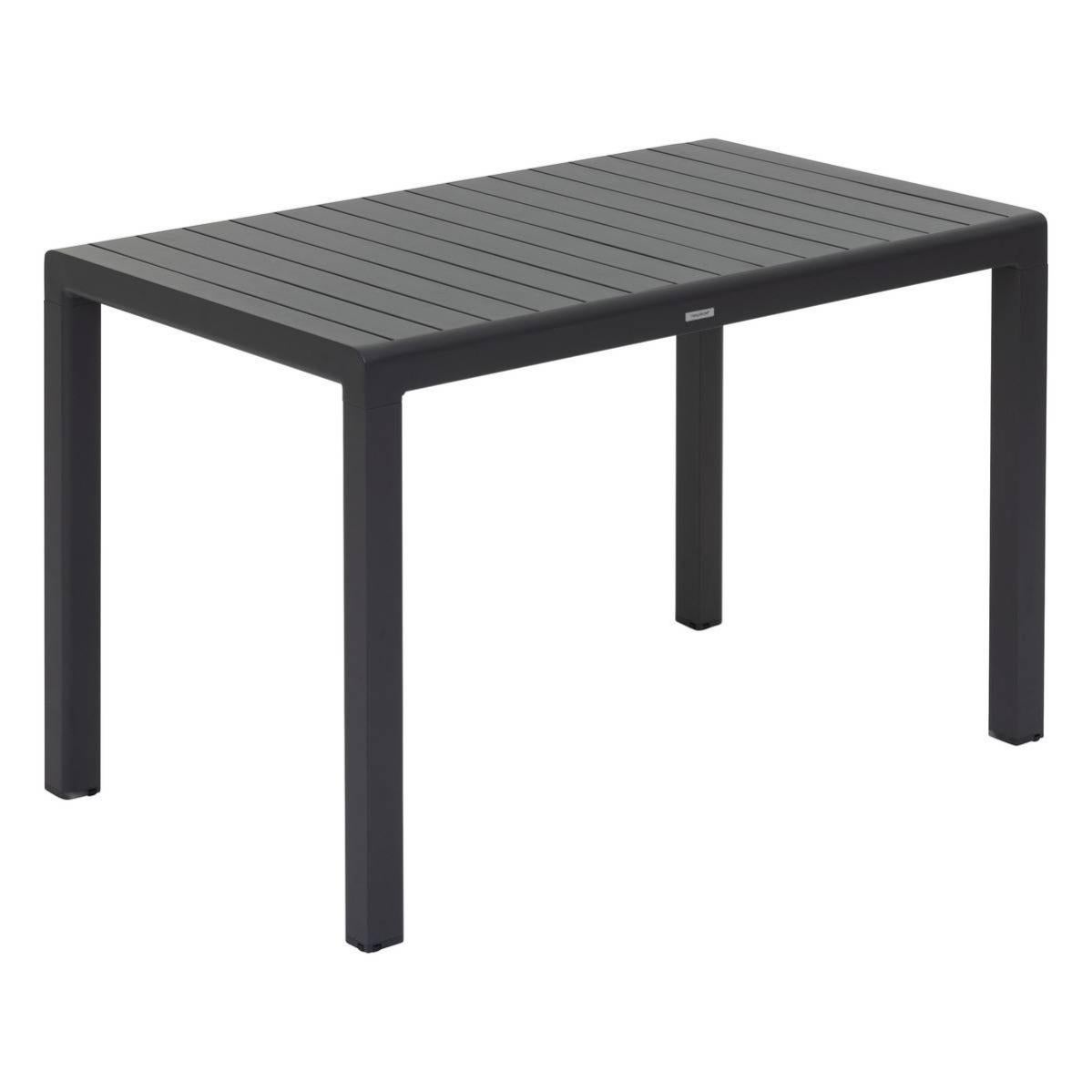 Table Basse De Jardin Carrée Blanche - Design Moderne - Dimensions 96,5x37x97 Cm - Hespéride - 6