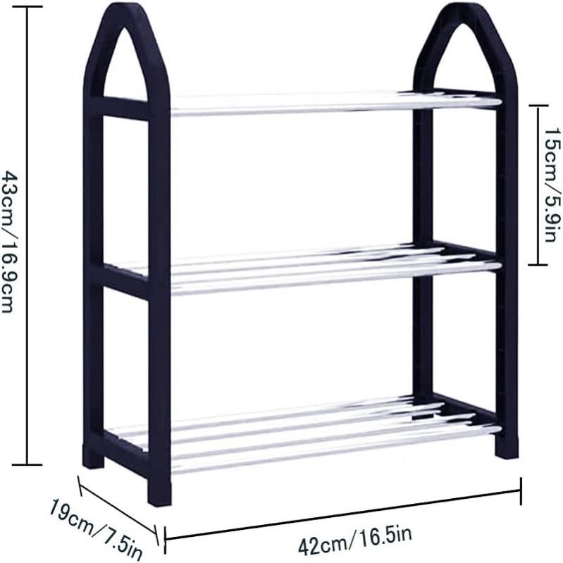 Étagère à Chaussures, Organisateur D'étagère à Chaussures étroite Pour Entrée De Placard Et Couloir 90184619