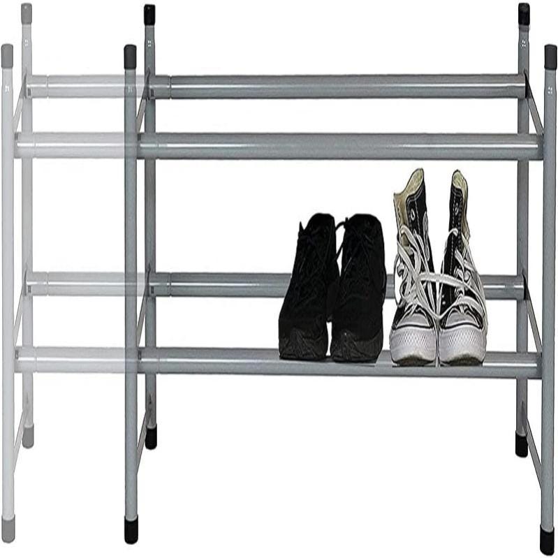 Whitmor Étagère à chaussures extensible à 4 niveaux, 25 po à 44 po | Home Depot Canada Whitmor Étagère à chaussures extensible à 4 niveaux, 25 po à 44 po | Home Depot Canada