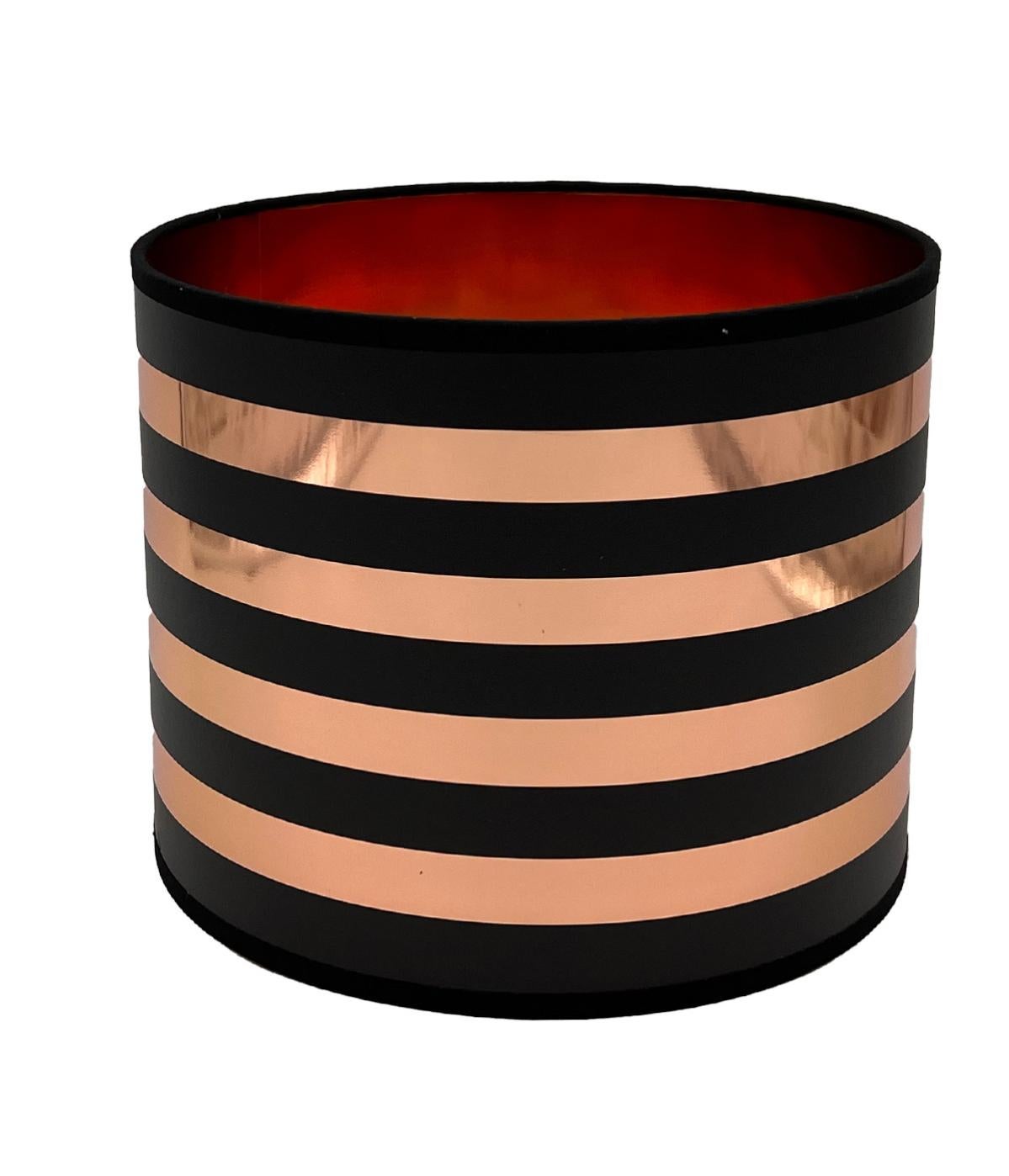 Paralume, Paralume Piccolo In Ferro Per Lampada Da Tavolo E Piantana E27 E14 Paralume Universale In Metallo (Nero - Foto 6