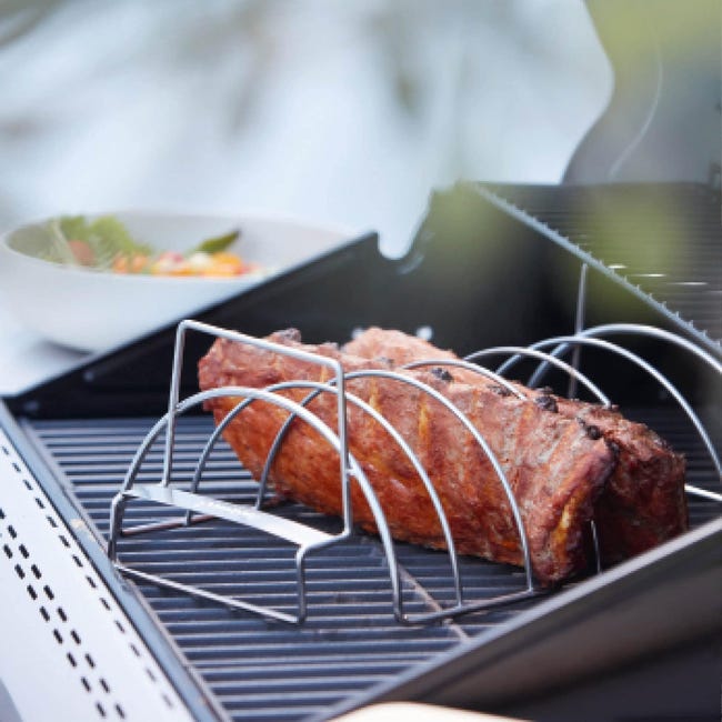 Support de viande de barbecue en acier inoxydable Support de grille de  barbecue