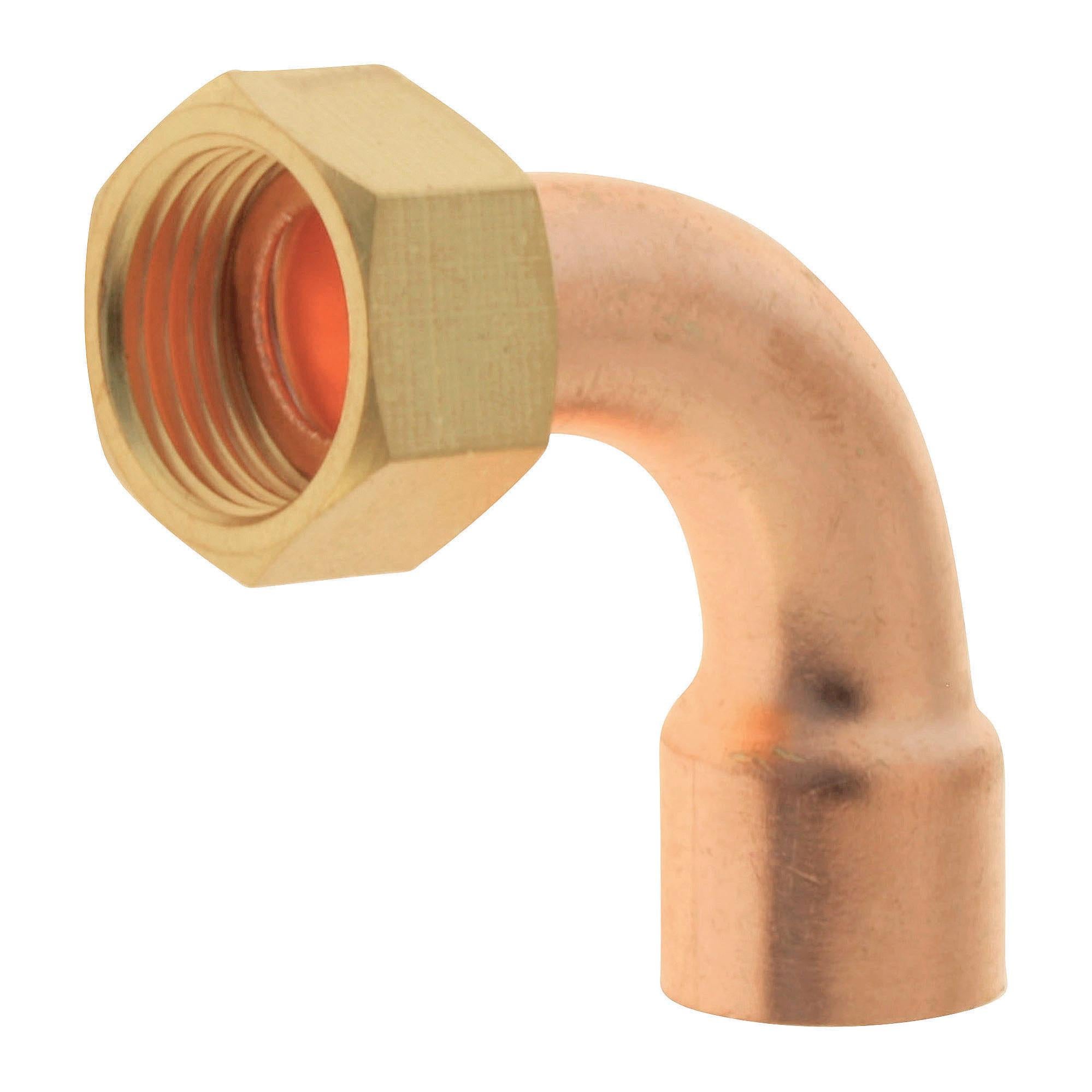 SOMATHERM FOR YOU - Racor De Cobre Para Soldar - Codo 90° Doble Hembra 22 84549329