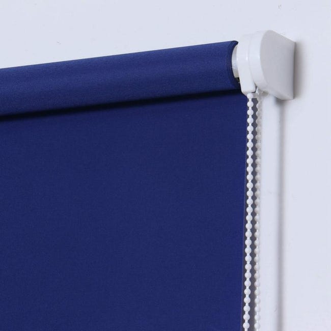 Estore Rolo Liso Easy Fit Azul Real 135*180cm | Leroy Merlin