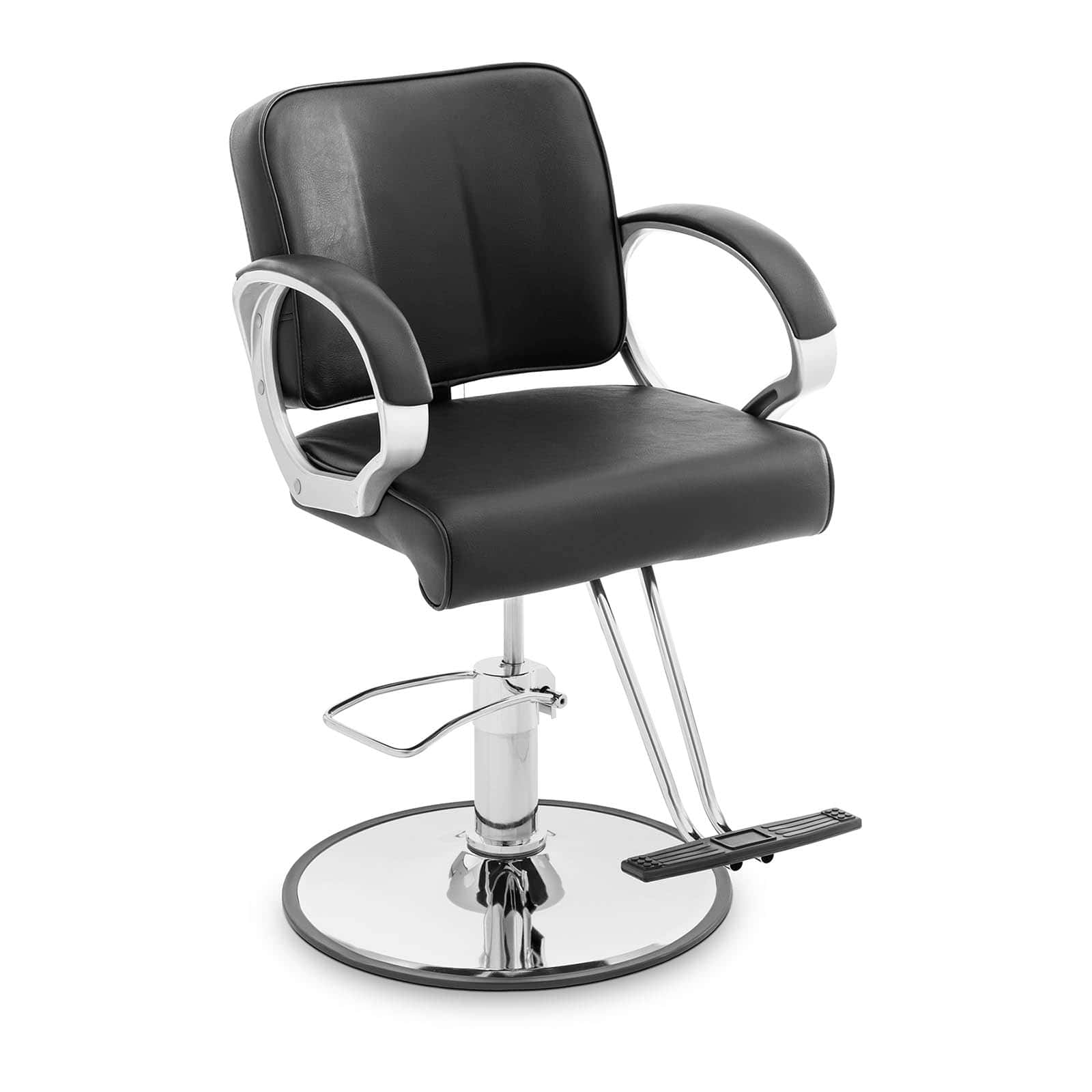 Fauteuil De Coiffeur Chaise De Barbier Repose-pieds En T 50 - 60 Cm 180 ...