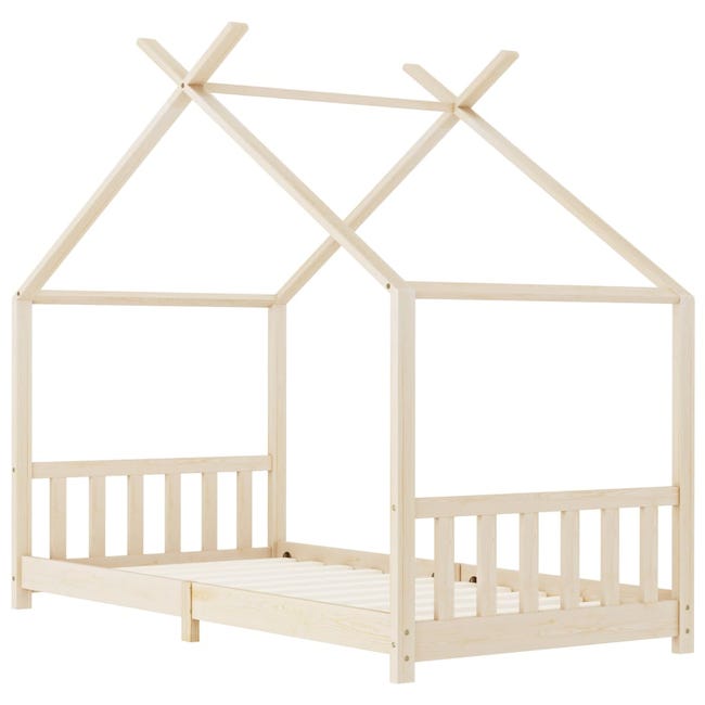 Vidaxl cadre de lit pour enfant 80x160 cm bois de pin massif
