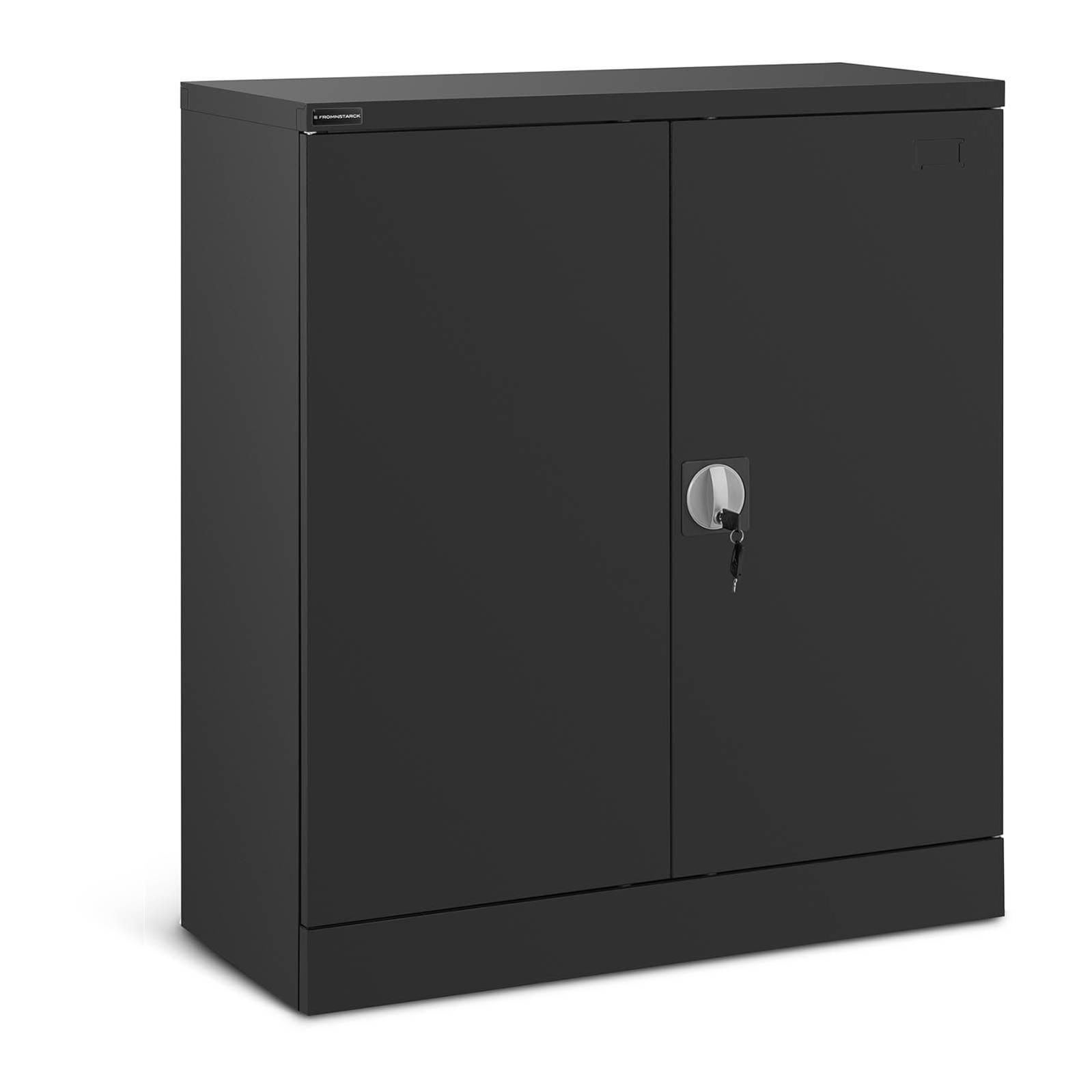 Armoire De Rangement Métallique Meuble De Bureau Verrouillable 102cm