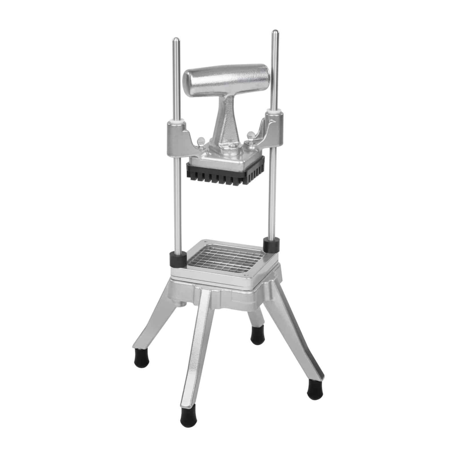 Tagliapatate Professionale In Acciaio Inox - Taglio Bastoncini 12x12 Mm, Ventosa Antiscivolo, Facile Da Pulire - Foto 4