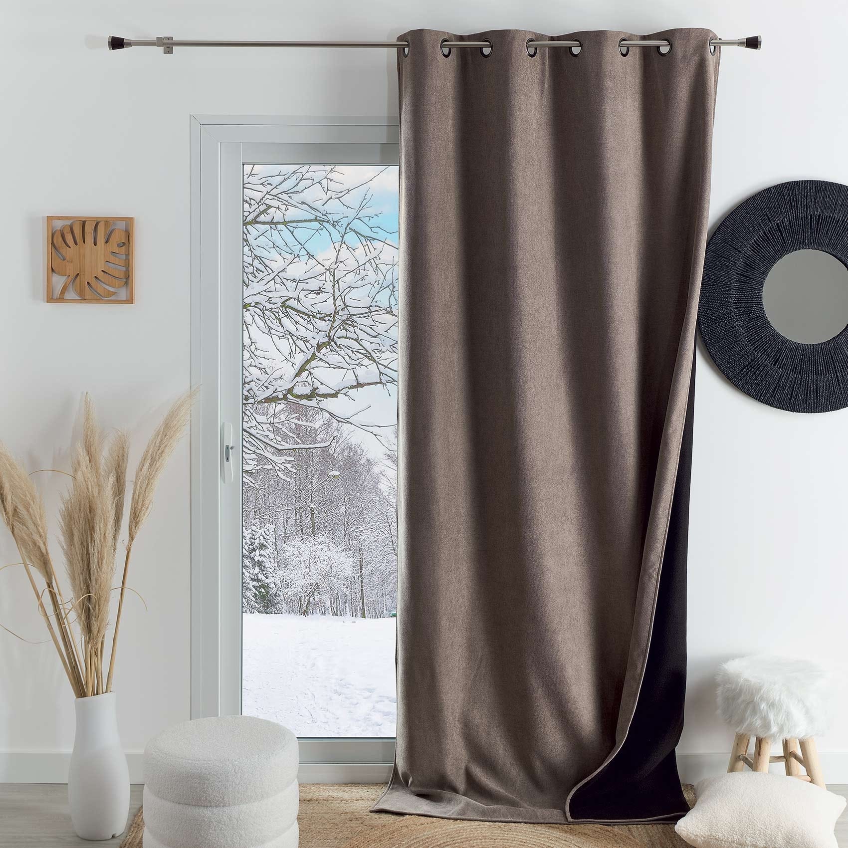 4 cortinas térmicas que te permitirán aislar tu hogar del frío y